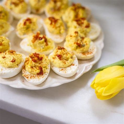 Deviled Eggs Platter | Deviled egg platter, Deviled eggs, Cooking recipes