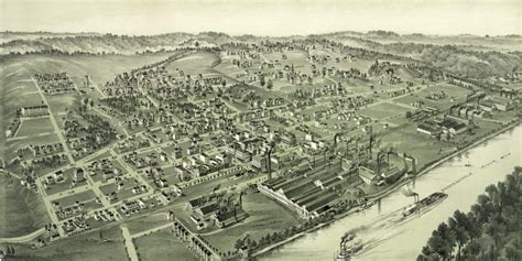 Historical map of Charleroi, Pennsylvania from 1897 - KNOWOL