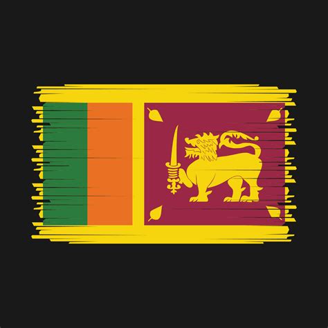 Sri Lanka Flag Vector 21976100 Vector Art at Vecteezy