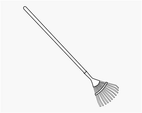 Rake Black And White Clipart , Free Transparent Clipart - ClipartKey