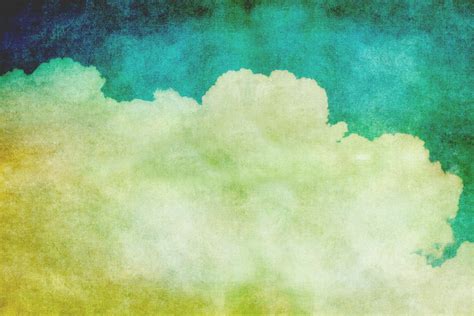 Clouds Vintage Painting Free Stock Photo - Public Domain Pictures