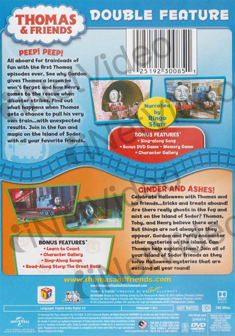 Thomas & Friends: Thomas Gets Tricked / Thomas' Halloween Adventures (Double Feature) on DVD Movie