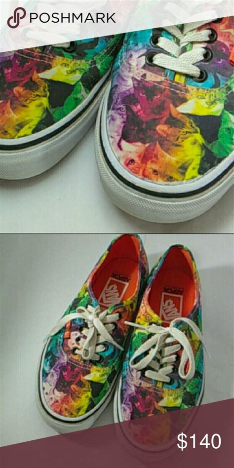 Rainbow cat Vans ASPCA shoes pride rare HTF | Vans, Rainbow cat, Vans ...