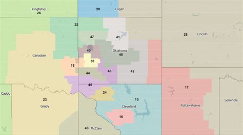 Proposed new Oklahoma legislative districts revealed