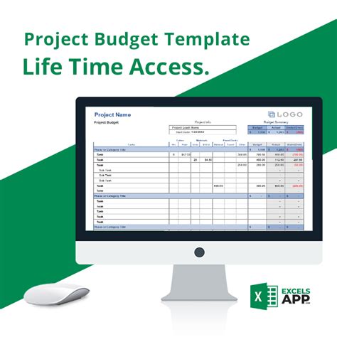 Project Budget Template - Excels App