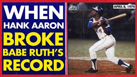 What Did Hank Aaron Think Of Babe Ruth? The 15 Detailed Answer - Ar ...