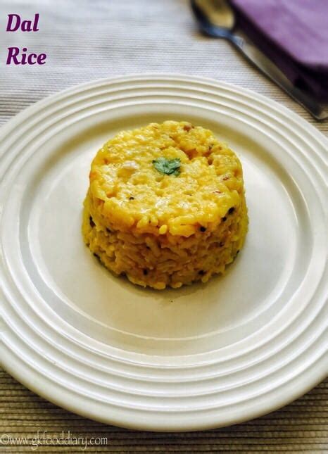 Dal Rice Recipe for Babies, Toddlers and Kids