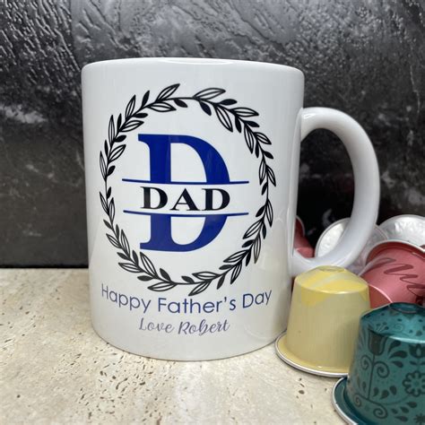 Fathers Day Mug Personalised Fathers Day Gift Custom Mug for | Etsy