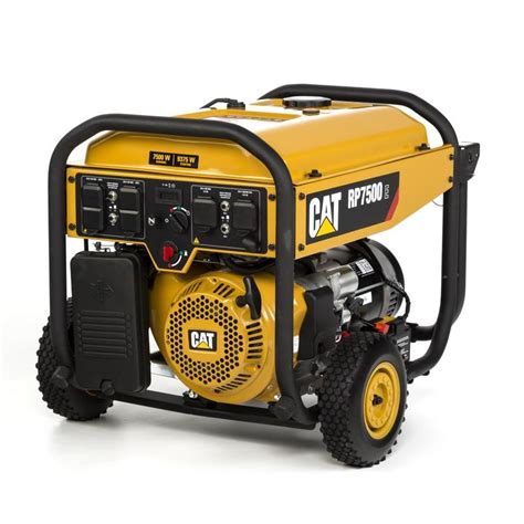 Cat RP7500 E CARB Compliant 7500-Running-Watt Gasoline Portable ...