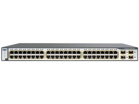 Refurbished: CISCO Catalyst 3750-X WS-C3750X-48T-S-RF IP Base Switch - Newegg.com