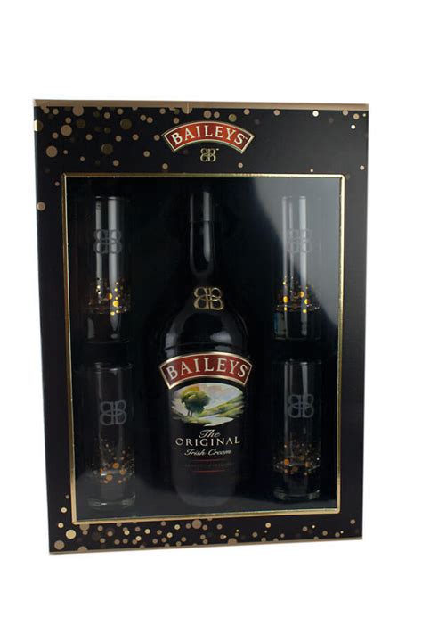 Baileys The Original Irish Cream 4 Glass Gift Set