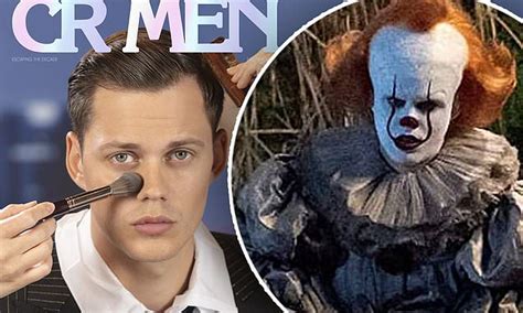 Bill Skarsgard reveals that he drove around Hollywood with his Pennywise makeup still on his ...