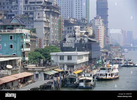 Waterfront, Guangzhou (Canton), China, Asia Stock Photo - Alamy