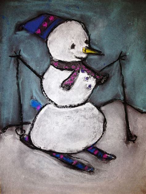 For the Love of Art: 4th Grade | Kids art projects, Winter art lesson ...