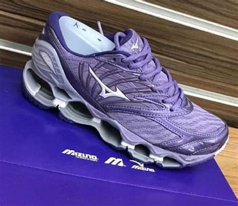 Tenis Mizuno Wave Pro 8 Roxo Feminino Original Número 36 | Tênis Feminino Mizuno Nunca Usado ...