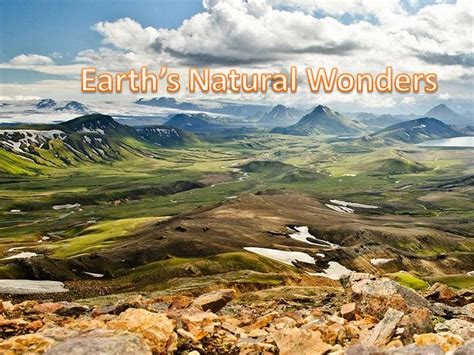 Earth's Natural Wonders - YouTube