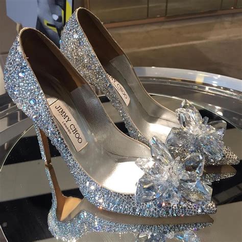 Jimmy Choo Cinderella pumps #JimmyChoo | Jimmy choo heels, Diamond ...