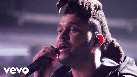 The Weeknd - The Hills - Live at The BRIT Awards 2016 - YouTube