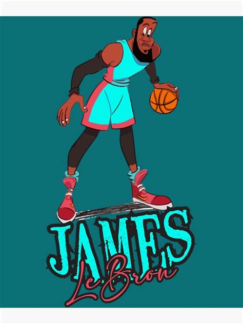 "James le bron James basketball " Poster for Sale by EvansTracey ...