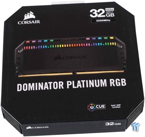 Corsair Dominator Platinum RGB DDR4-3200 32GB Kit Review