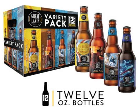 Great Lakes Variety Pack Lagers and Ales, 12 ct / 12 fl oz - Kroger