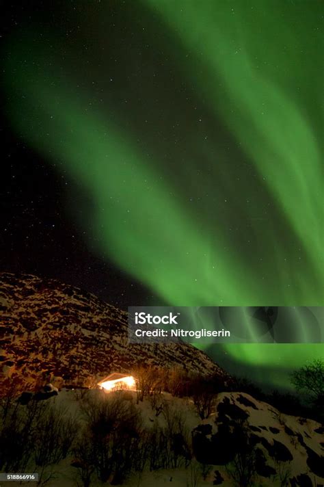 Northern Lights In Alta Norway Stock Photo - Download Image Now - Alta - Norway, Astronomy ...