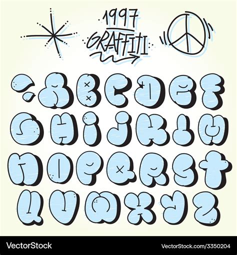 Free Bubble Fonts To Download / Vector Water Grpos Alphabet Letters Az ...