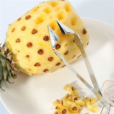 Buy Daesyn Deal Stainless Steel Quick Pineapple Eye Peeler Seed Remover ...