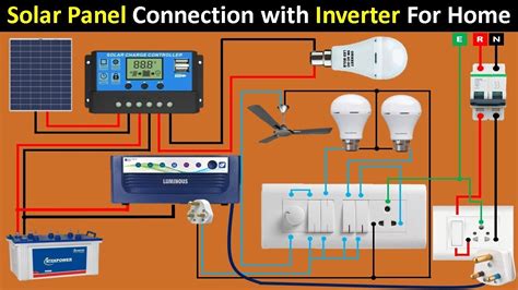 Solar Panel Wiring Diagram With Inverter Inverter Mppt Buck Solar Panel Hook Up Diagram / Three ...