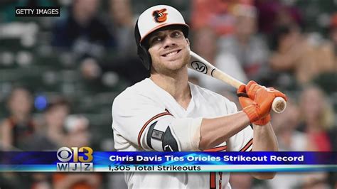 Chris Davis Ties Cal Ripken Jr. For Most Strikeouts In Orioles History ...