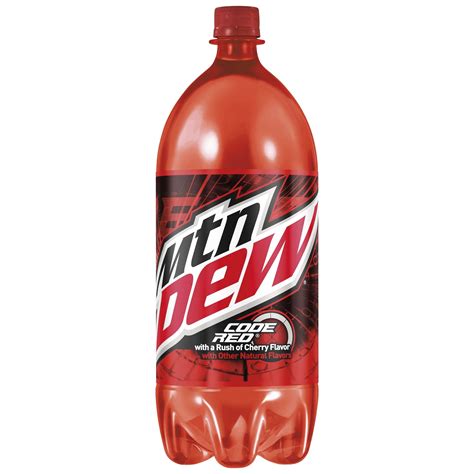 Mountain Dew Code Red Bottle