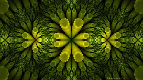 Wallpaper : fractal, microscopic, plants, abstract, digital art ...