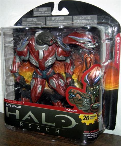 Elite Zealot Action Figure Halo Reach Series 6 McFarlane Toys