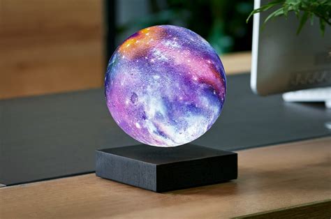 TikTok’s favorite levitating moon lamp gets a rather vibrant galaxy ...