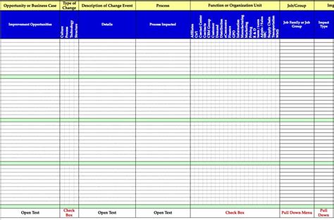 Business Impact Analysis Template Xls – PARAHYENA