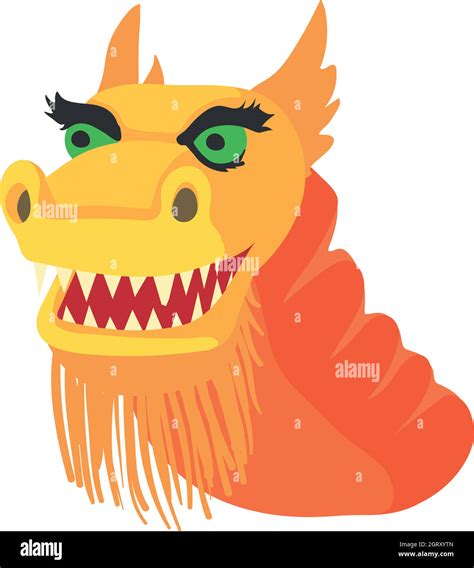 Chinese dragon icon, cartoon style Stock Vector Image & Art - Alamy