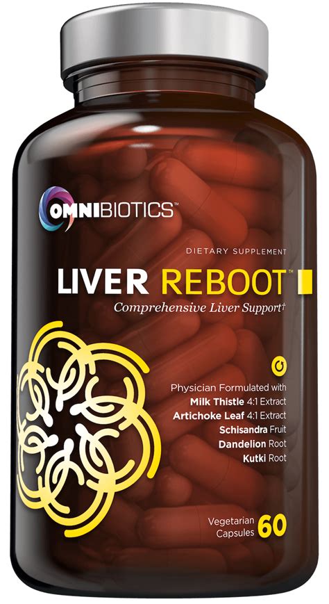 Comprehensive Liver Support Supplement - 60 Vegan Capsules | OmniBiotics