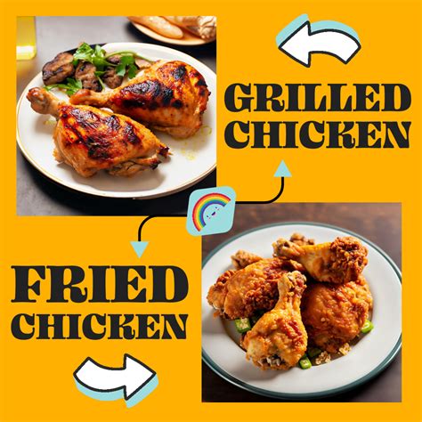 Grilled vs Fried Chicken: A Clucking Nutritional Showdown | by Amari F. Powell | Medium