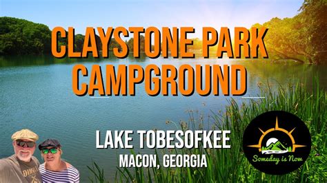 Visit Georgia's Hidden Gem! Explore Claystone Campground and Lake Tobesofkee! - YouTube