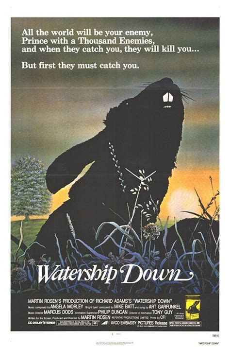 Dave's Movie Site: Classic Movie Review: Watership Down (1978)