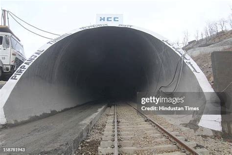 Banihal Qazigund Railway Tunnel Photos and Premium High Res Pictures ...