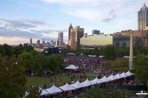 Perfect view of a concert at Centennial Park! View from Metro Atlanta ...