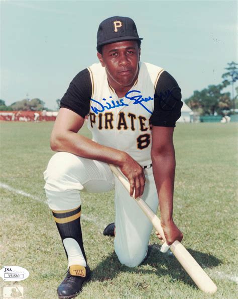 Willie Stargell Autographed/Signed Pittsburgh Pirates 8×10 Photo JSA ...