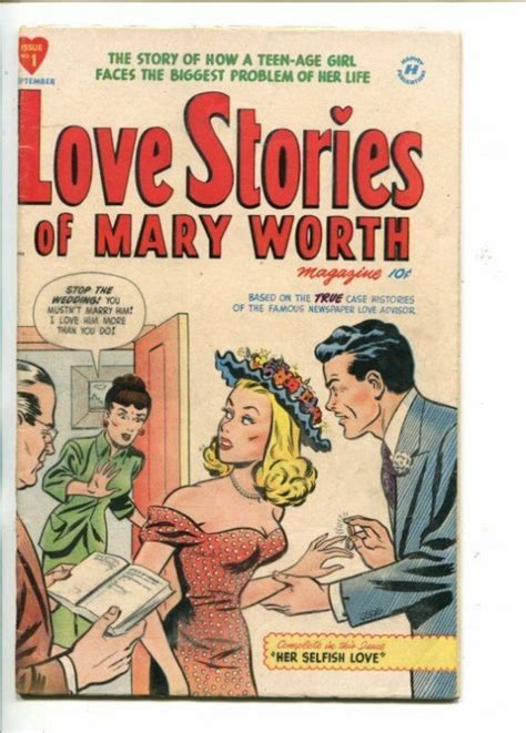 Love Stories of Mary Worth #1-1949-Newspaper Comic Strip--Southern States-Fn | Comic Books ...