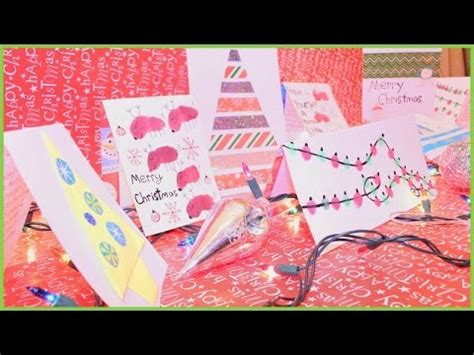 DIY Christmas Cards - YouTube