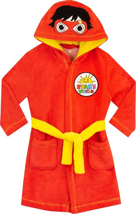 Ryans World Boys Dressing Gown: Amazon.co.uk: Clothing