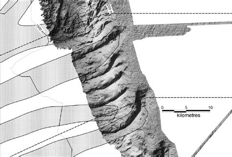 Map of submarine canyons showing canyon outlines identified in the... | Download Scientific Diagram