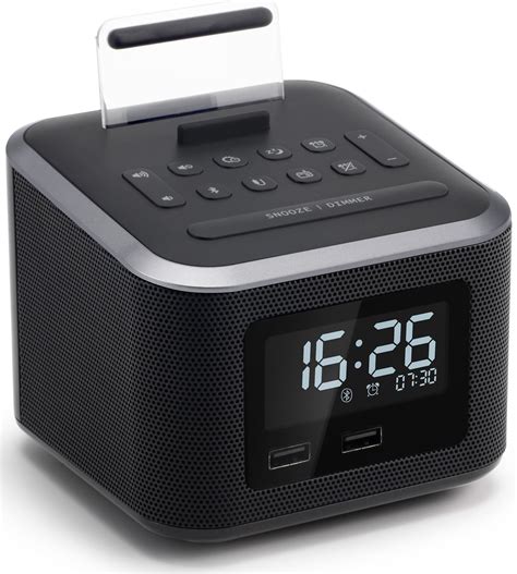 Buy Alarm Clock Radio,Wireless Bluetooth Speaker,Digital Alarm Clock ...