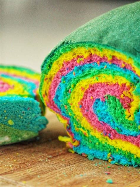 Rainbow Bread - Mama Loves to Cook