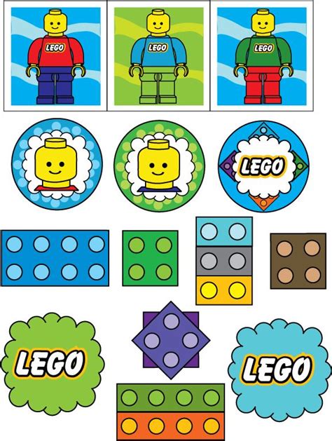 Lego Stickers Printable